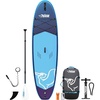 image:imagePelican Boracay Premium Inflatable Stand Up Paddle Board  3 Pieces SUP Paddle  Accessories Leash Hand Pump amp Carry Bag  10 ft